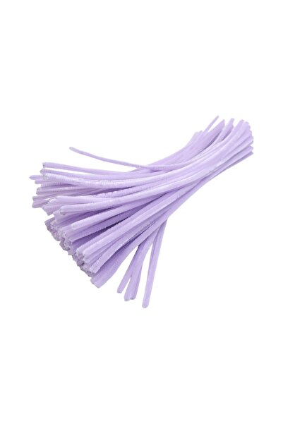 AFO Top Bottom Set of 100 pieces of Plush Wire 30cm Purple