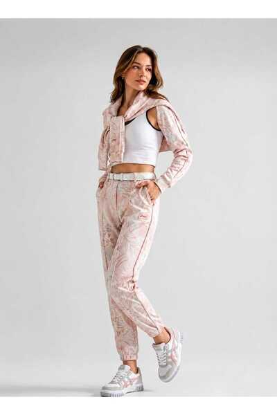 ZEES SHOP Pastel Pembe Kadın Sneaker