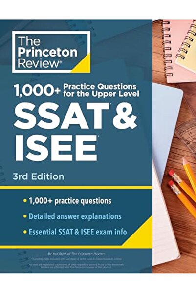 Pandora Kitabevi 1000+ Practice Questions for the Upper Level SSAT & ISEE, 3r...