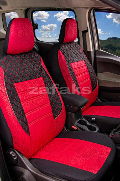 ZAFAKS Opel Corsa Uyumlu Oto Koltuk Kılıfı Gofraj
