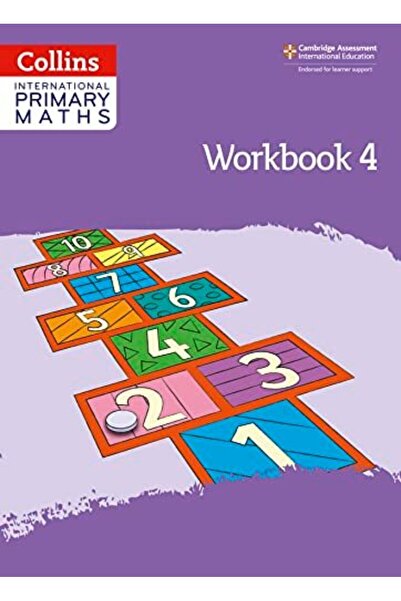 Collins كتاب تمارين الرياضيات للمرحلة الابتدائية الدولية 4