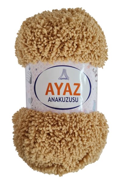 Ayaz Anakuzusu El Örgü İpi Sütlü Kahve 1221
