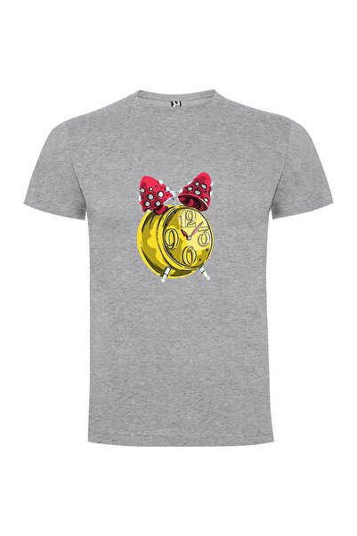 iLovePrints Red Bow Clockpunk Tshirt