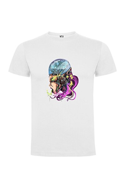 iLovePrints Translucent Cyberpunk Biomech Tshirt