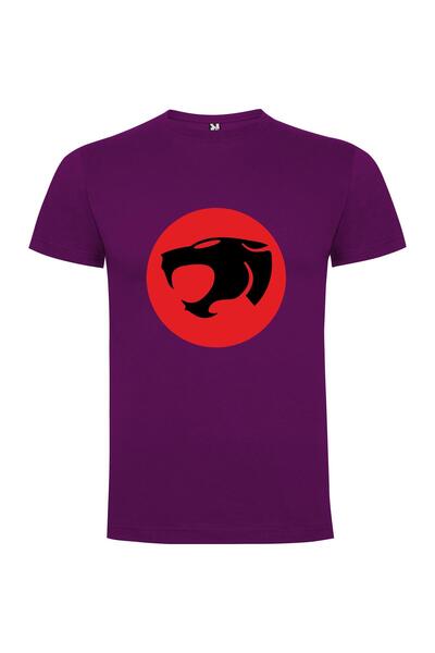 iLovePrints Thunder Panther Circle Tshirt