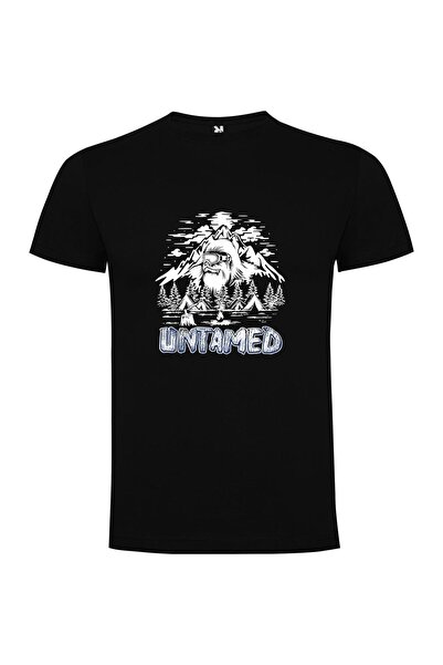 iLovePrints Unwind with Mountain Beards Tshirt