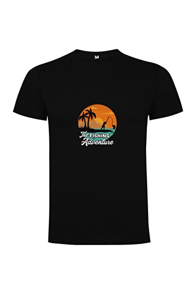 iLovePrints Fishing Odyssey Logo Tshirt