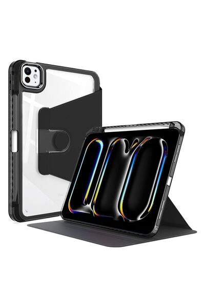 Techsuit Crystal Vision - iPad Pro 11 (2024) / iPad Pro 11 (2025) - Μαύρο