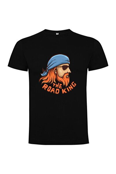 iLovePrints Bearded Viking Man Road Tshirt