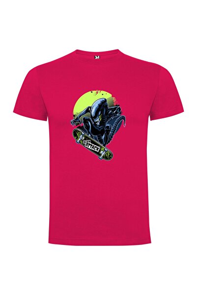 iLovePrints Moon-skating Alien Warrior Tshirt