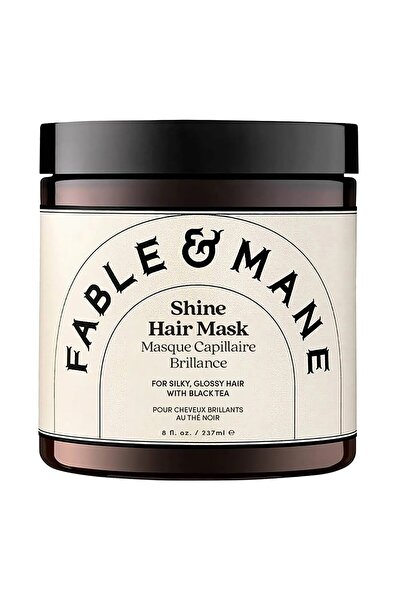 FABLE & MANE قناع ترطيب الشعر بجوز الهند والموز 237 مل - قناع مكثف لترطيب وإص...