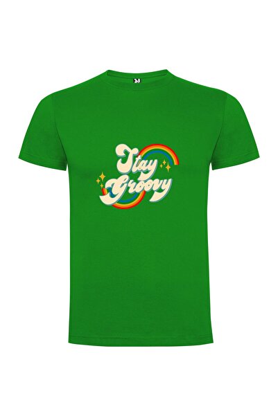 iLovePrints Groovy Black Signage Tshirt