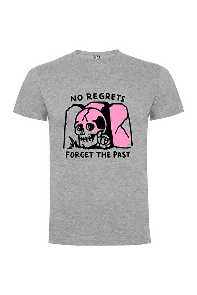iLovePrints Regrettable Monochromatic Skull Tshirt