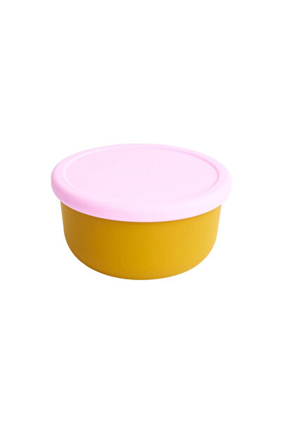 Zingies Μπίλι Κουτί Σνακ Σιλικόνης Ροζ 150 ml