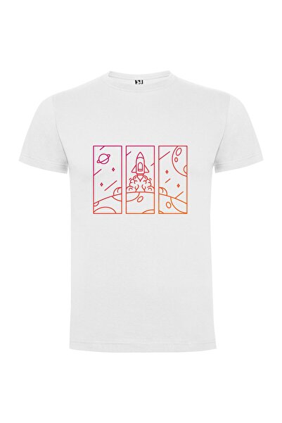 iLovePrints Skybound Shuttle Sketch Tshirt