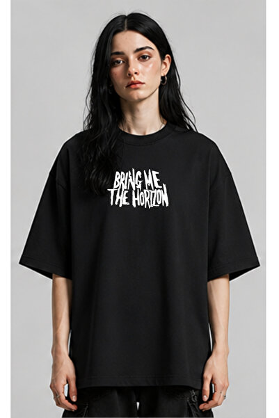 OPPPSSS Bring Me the Horizon Printed Oversize T-Shirt Unisex Metalcore Cyber ...