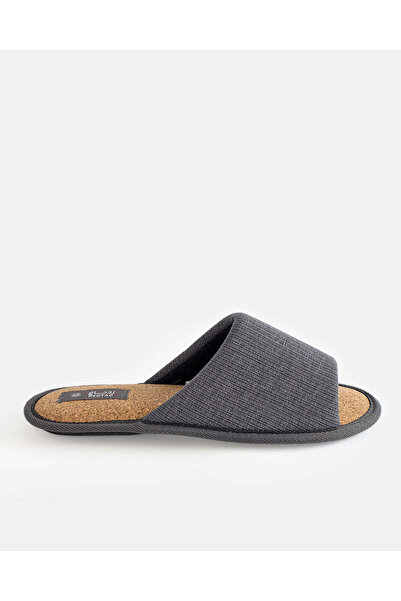 REDTAG Men Grey Casual Bedroom Slippers