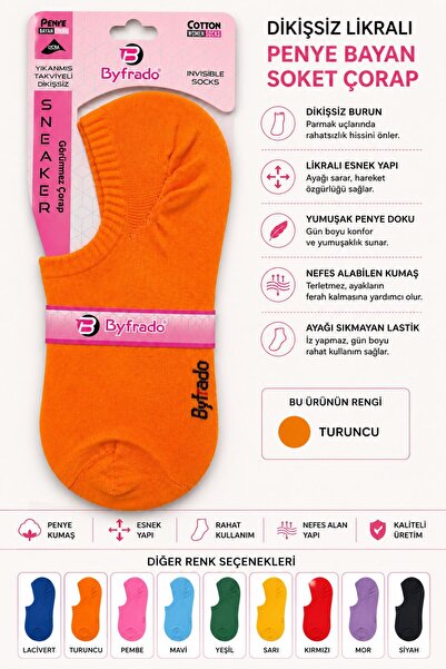 Uğur İnci Seamless Lycra Combed Cotton Socks Colorful Series – Flexible, Soft...