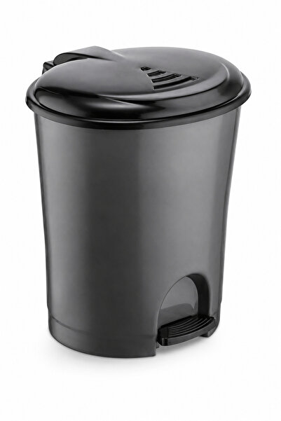 DolphFin 33 Litre Pedallı Çöp Kovası Kapaklı Plastik Mutfak Banyo Ofis Çöp Ku...