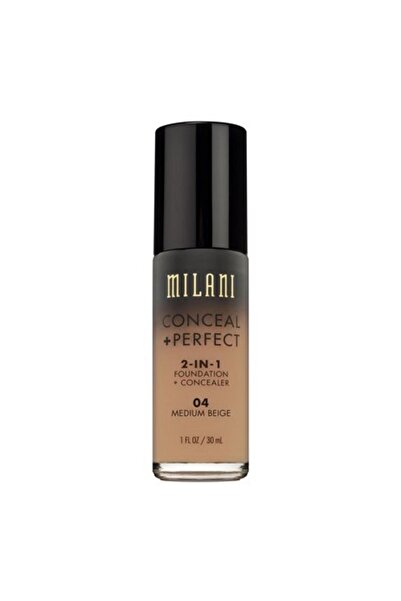 OEM Milani, Conceal + Perfect, Fond de ten și corector lichid 2-în-1, 04, Bej...