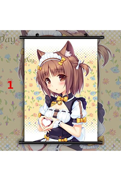 Choice1 40x50cm 1 NekoPara Vanilla Chocola Cinnamon Azuki Coconut Maple HD Pr...