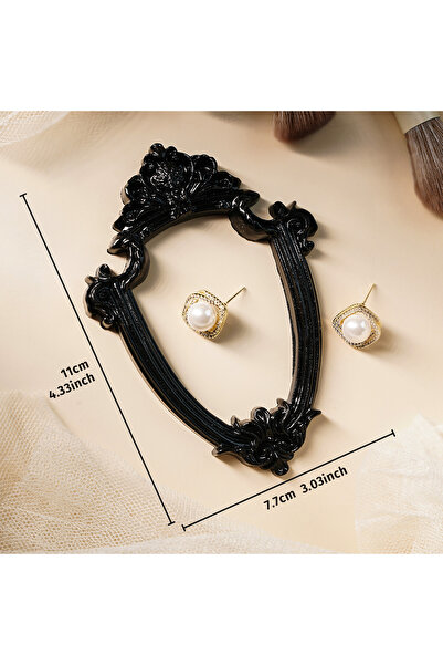 choice2 daojuC-H 1PC, European-style resin material black gold-edged prop pho...