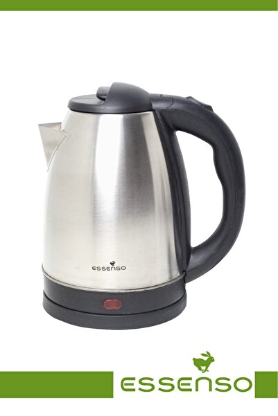 Essenso Steel Kettle Inox Water Heater 1.7 Lt 1500 W