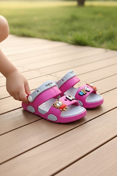 Moda fiesta Children's Sandals Orthopedic Non-Slip Sole Summer Slippers Fujya