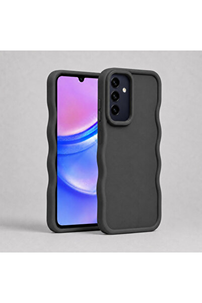 ZetGSM Husă pentru Samsung Galaxy A15, Protecție antișoc și design ondulat ti...