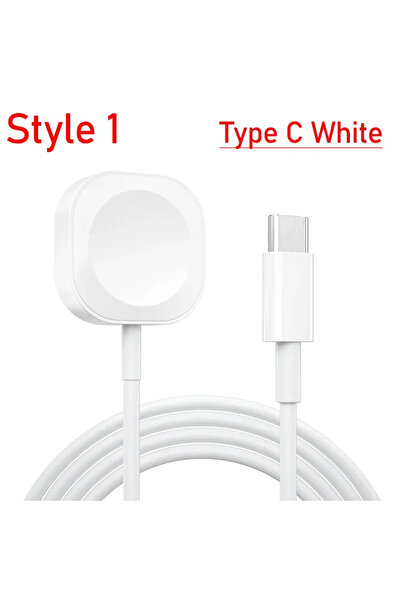 Choice VIKEFON Type C White USB Type C Magnetic Wireless Charger for IWatch 9...