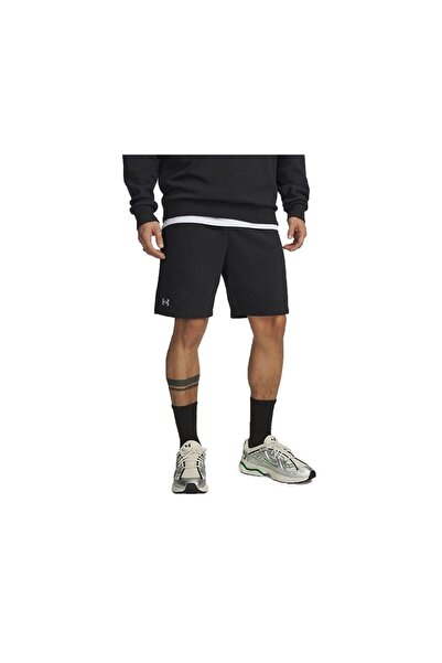 Under Armour Şardonlu Loose Fit Black Men's Shorts 1379779 001