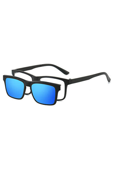 Choice1 CT2202-JA2 PC 2In 1 New Style Magnet Clip On Glasses Frame Trend fish...