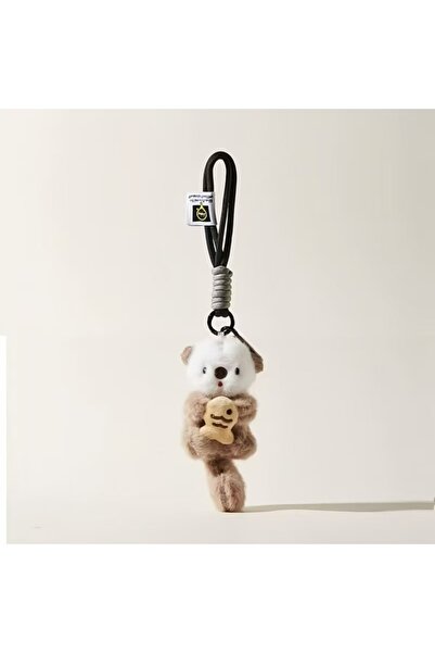 Choice5 Khaki Creative Cute Sea Otter Pendant Plush Toy Fish Cat Doll Bag Dol...