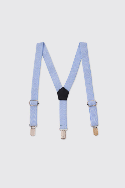 Panço Boy's Blue Trouser Suspender