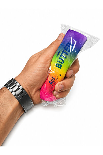 Squishy Antistres Model Baton Unt Colorat – Rainbow