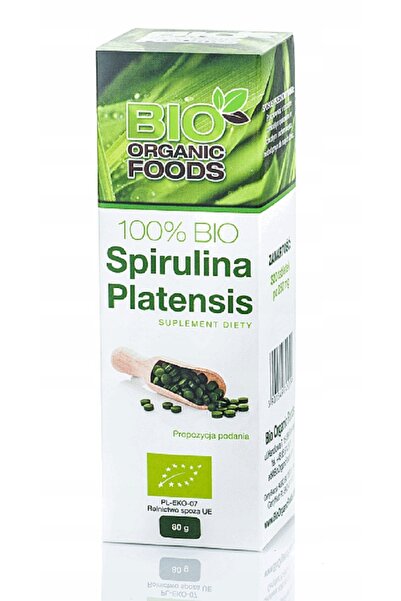 Bio Organic Alimente 100% Bio Spirulina Platensis 80 de grame