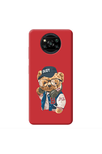 Other Xiaomi Poco X3 /X3 Pro Enjoy Red Colored Silicone TPU Θήκη