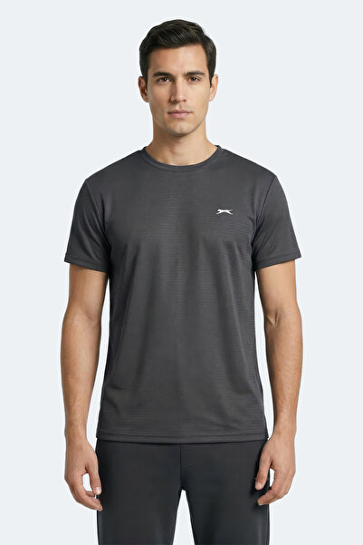 Slazenger تي شيرت KOFONA للرجال باللون الرمادي الداكن