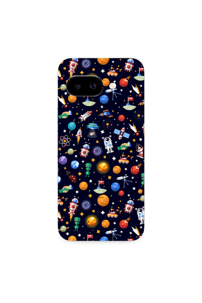 Other Google PIXEL 9A Small planets Transparent Silicone TPU Θήκη