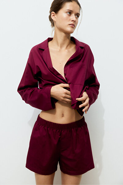 H&M Pamuklu Pijama Takımı