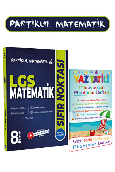 Partikül Matematik ile 8. Sınıf LGS Matematik Sıfır Noktası Yeni Baskı Melih ...