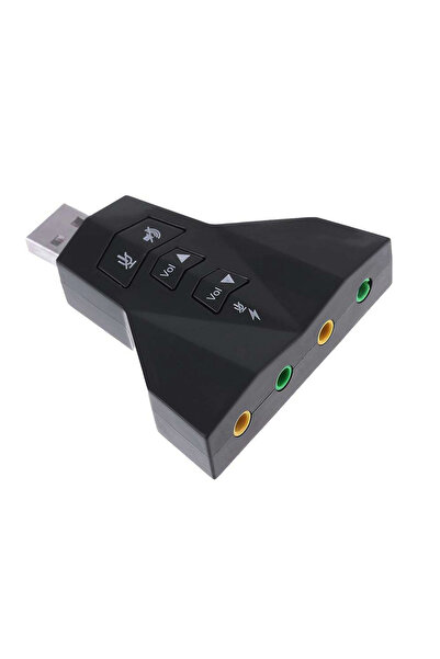 POWERTECH κάρτα ήχου USB CAB-U037, 7.1CH, έξοδος μικρόφωνου & ακουστικού