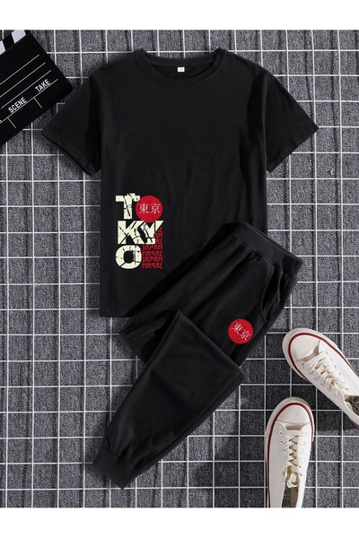 ZEMLİYA Sara Unisex Oversize Shorts Set Short Sleeve T-Shirt Comfortable Fit ...