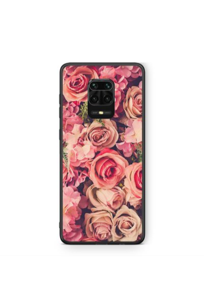 Other Xiaomi Redmi Note 9 Pro Bud Roses Black Glossy Θήκη