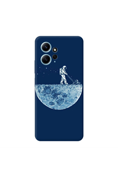 Other Xiaomi Redmi Note 12 4G Mowing the moon Transparent Silicone TPU Θήκη
