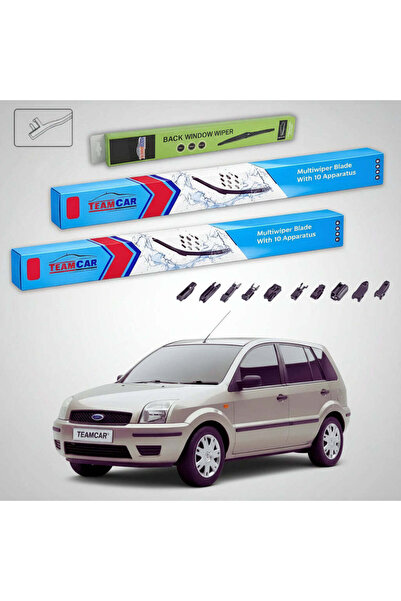 TEAMCAR Υαλοκαθαριστήρες Ford Fusion JU 2002-2012 |   Σετ Εμπρός και Πίσω Επί...