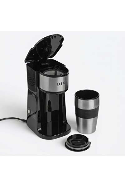 Z Store Cafetieră cu cană termică de călătorie de 450 ml – Aparat compact de ...