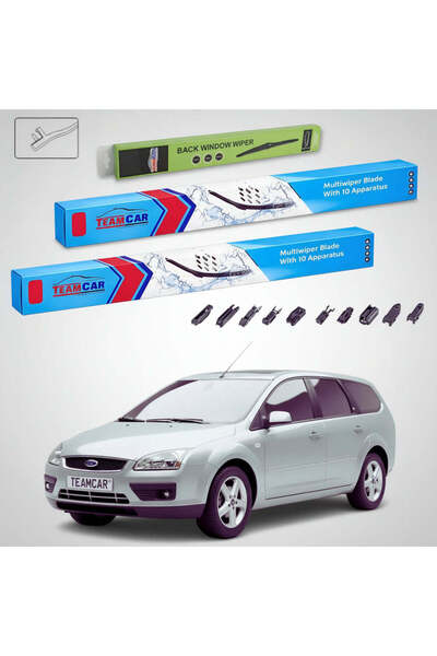 TEAMCAR Ștergătoare Ford Focus II DA Estate 2004-2007 |   Set Față și Spate P...