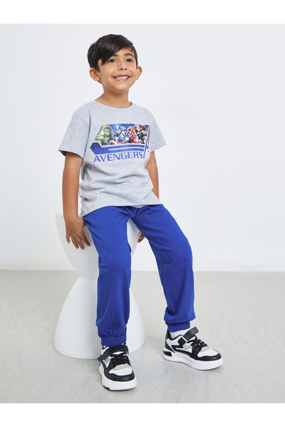 Styli Boys Avenger Print T-Shirt and Joggers Set
