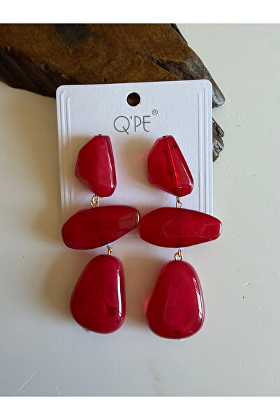 Rupen Kraft Triple Mica Large Size Earrings Bone Earrings Big Earrings Dangle...